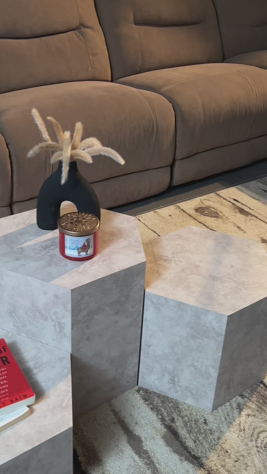 Single Hexagon Table