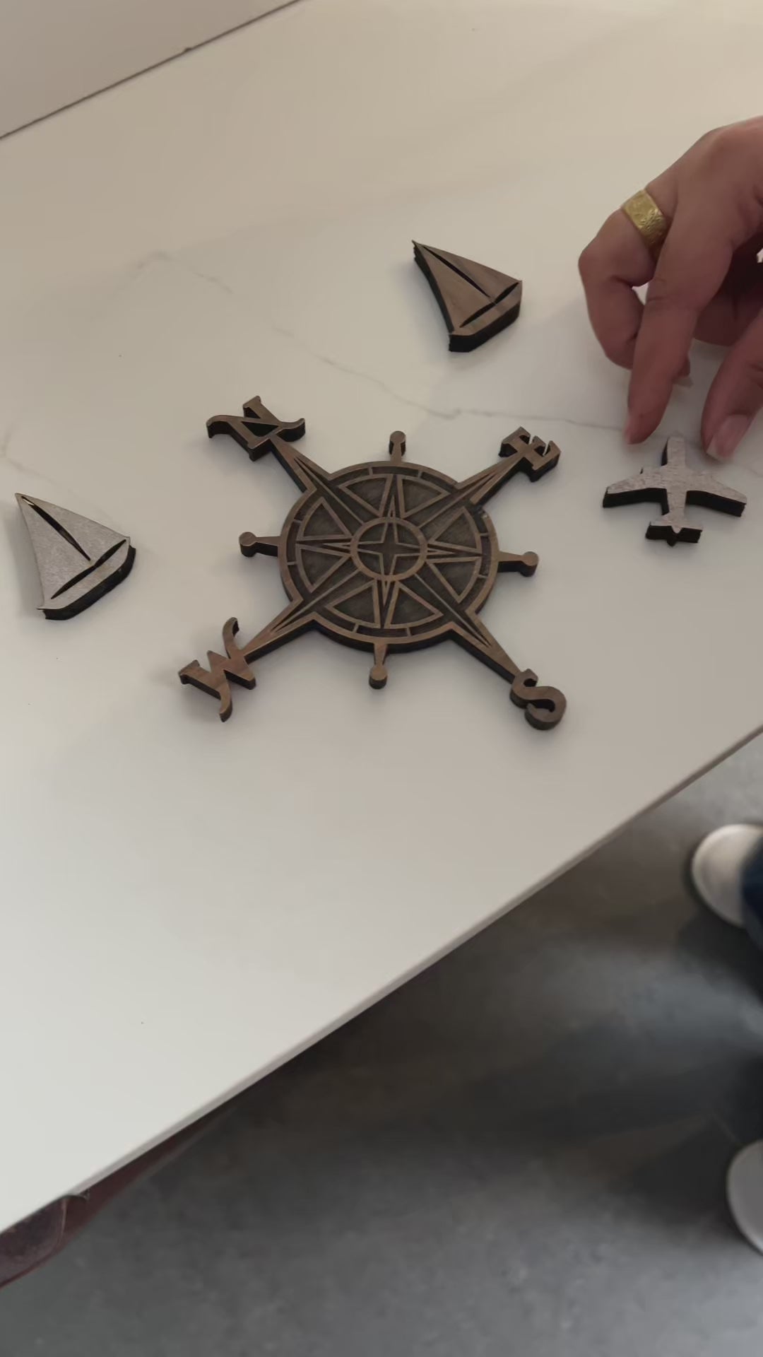 Map Flag Pins