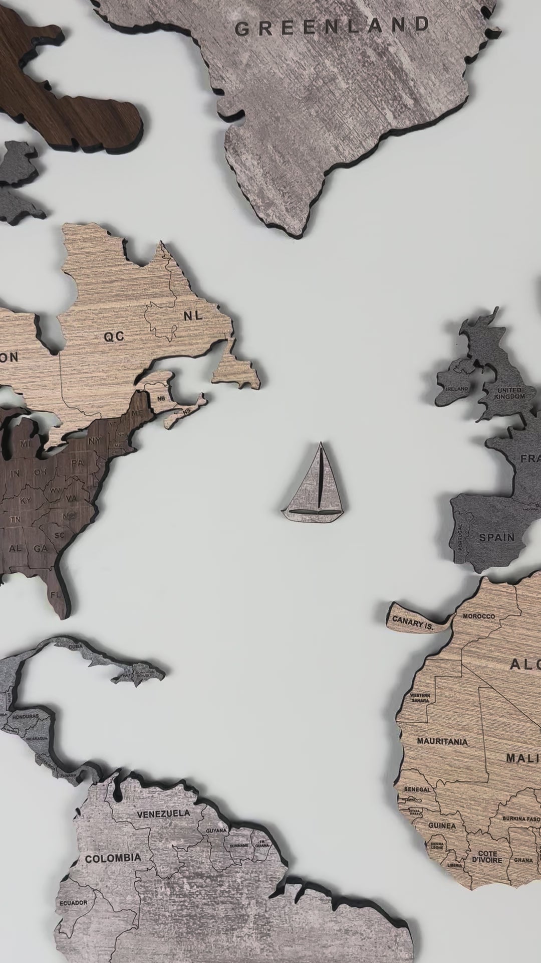 World Map Accessories