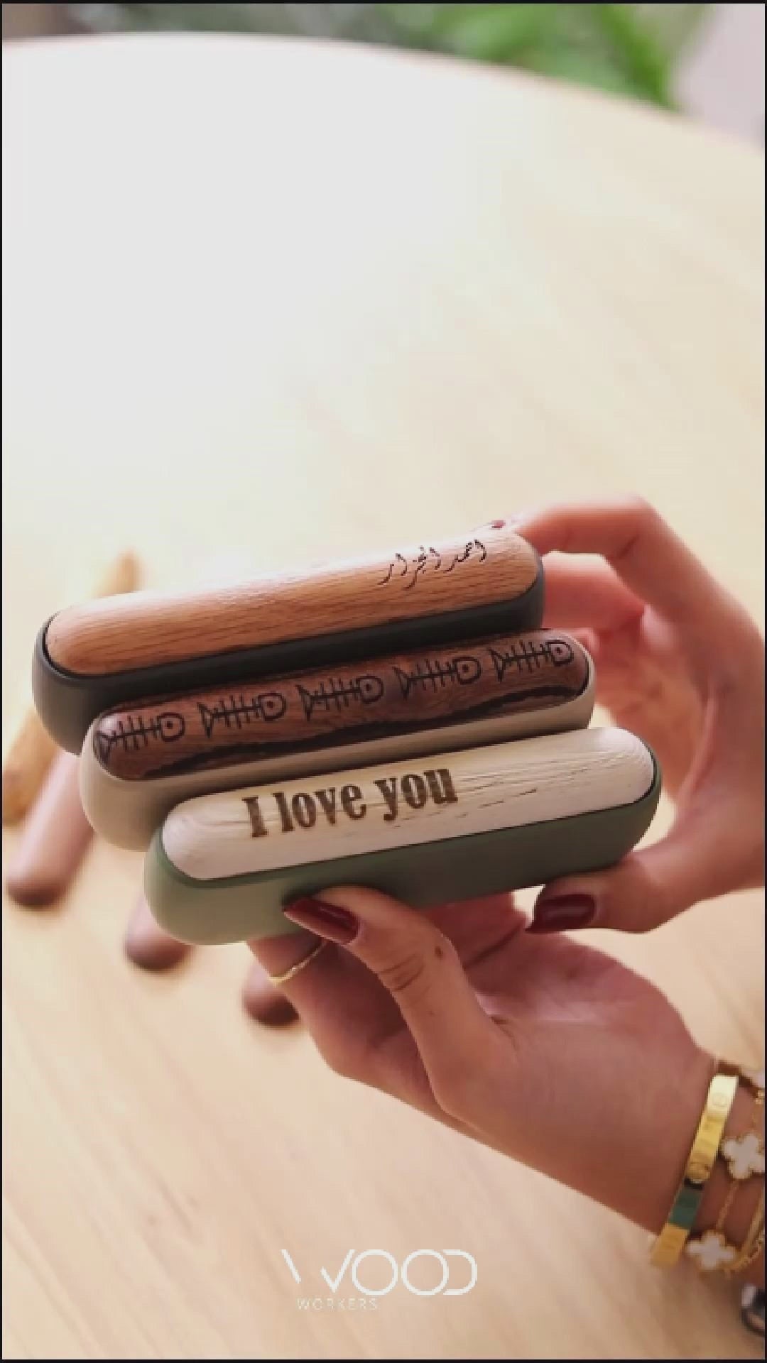 iQOS Iluma & Iluma I Curved Personalized Wooden Door