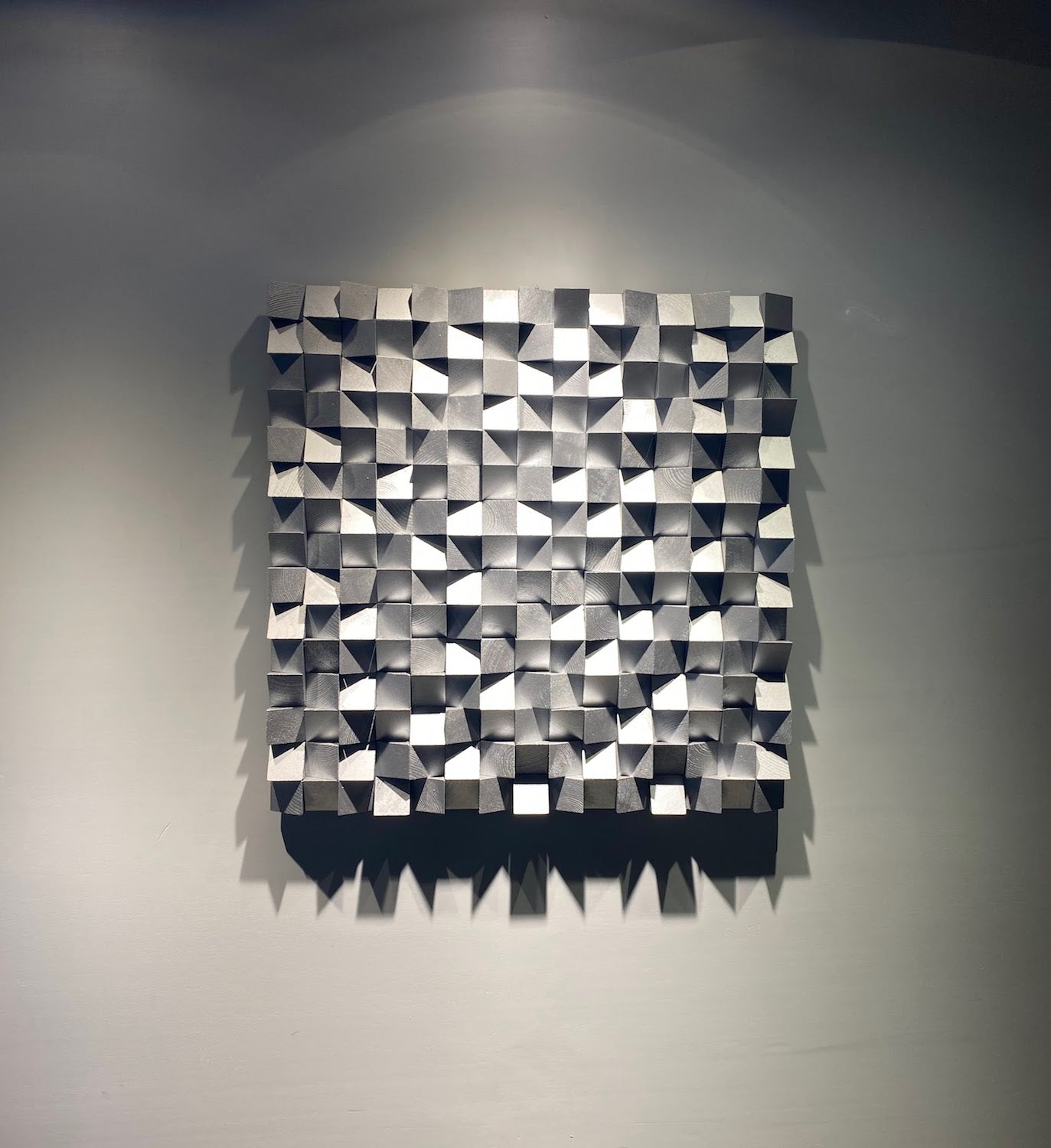 Silver Soundproof Wall Decor by Woodeometry