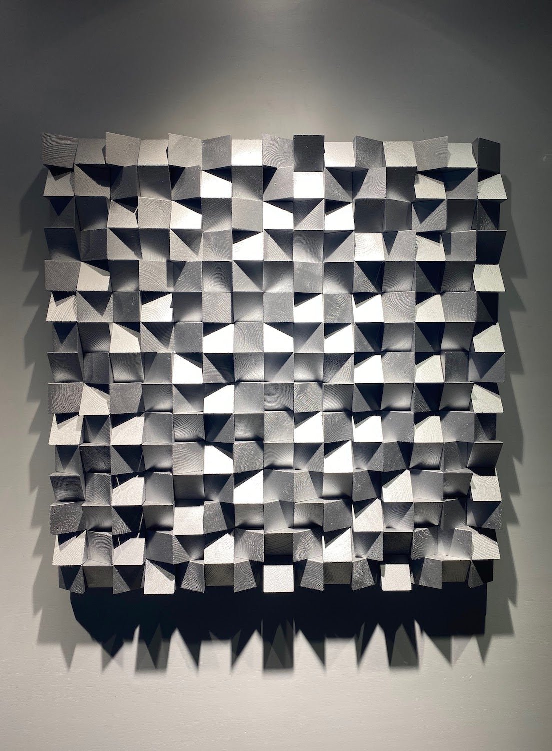 Silver Soundproof Wall Decor by Woodeometry