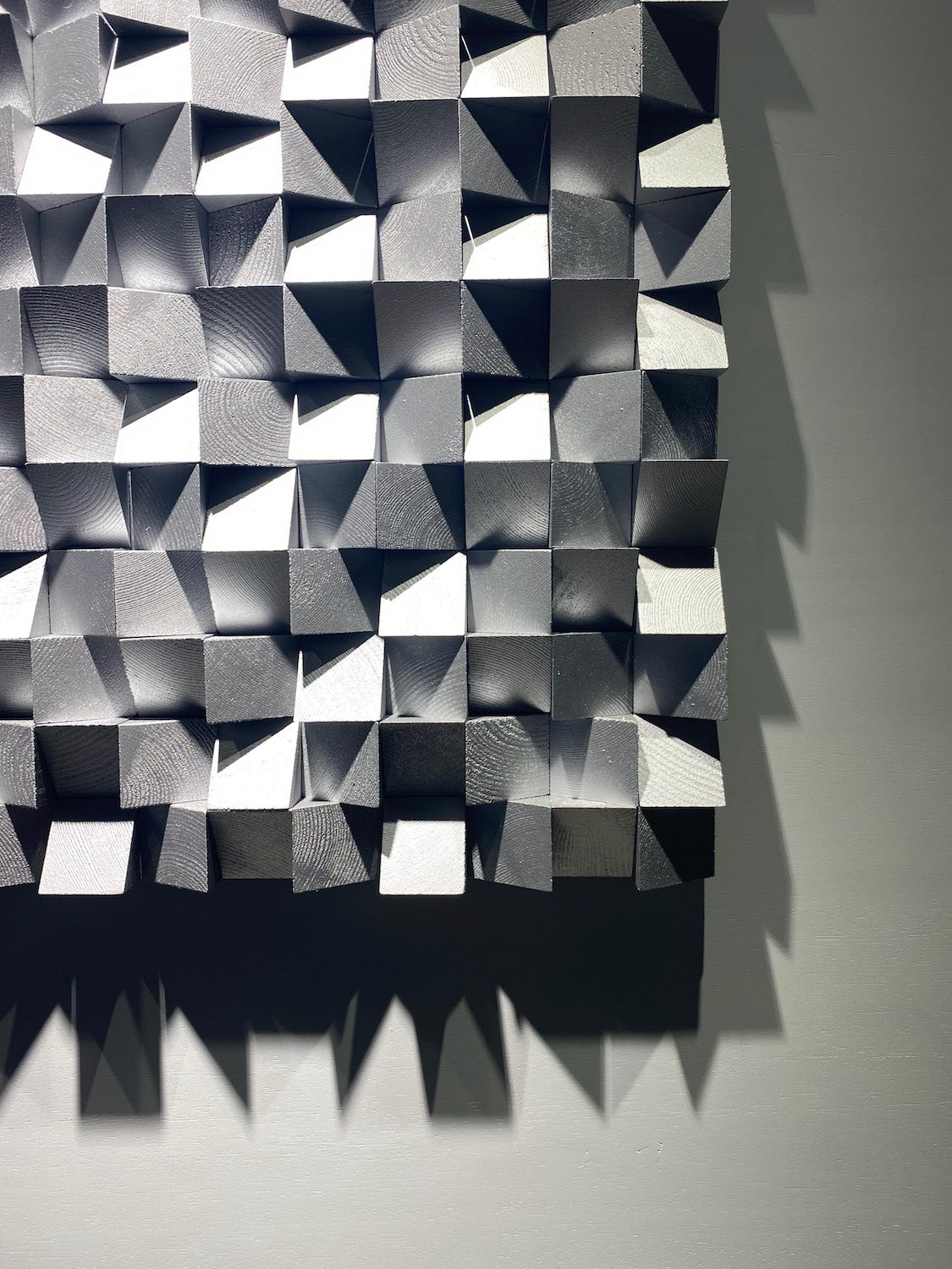 Silver Soundproof Wall Decor by Woodeometry