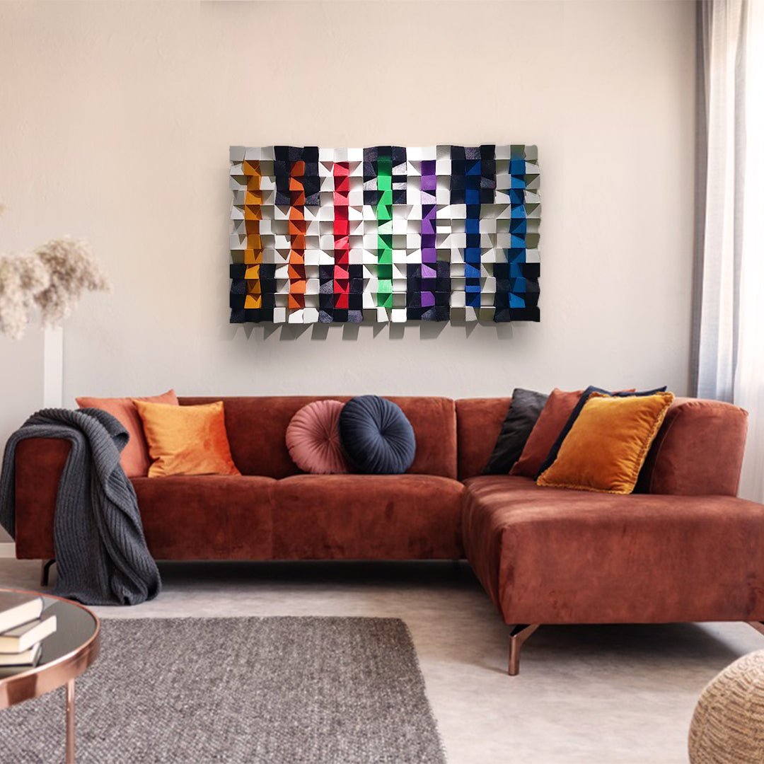 Soundproof Wall Panel by Woodeometry