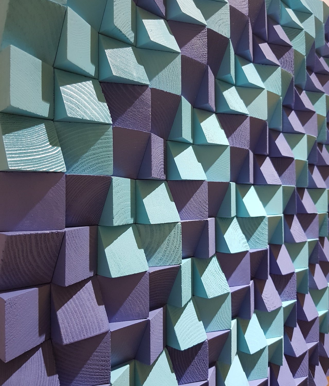 Soundproof Wooden Wall Art by Woodeometry
