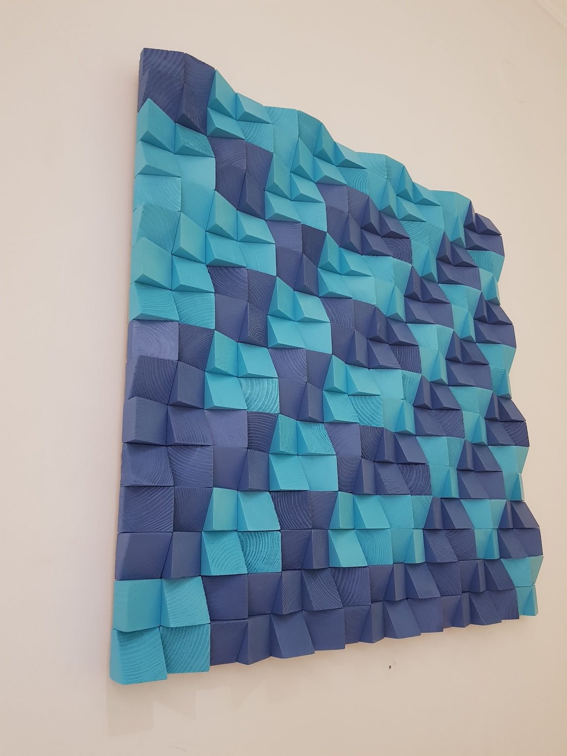 Soundproof Wooden Wall Art by Woodeometry