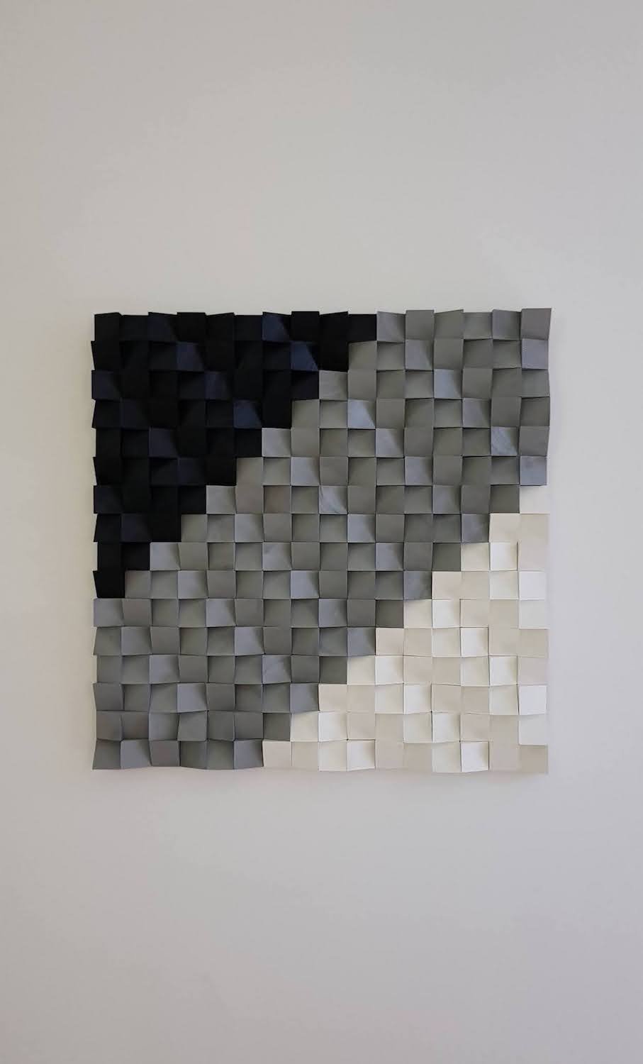 Square Soundproof Wall Panel by Woodeometry