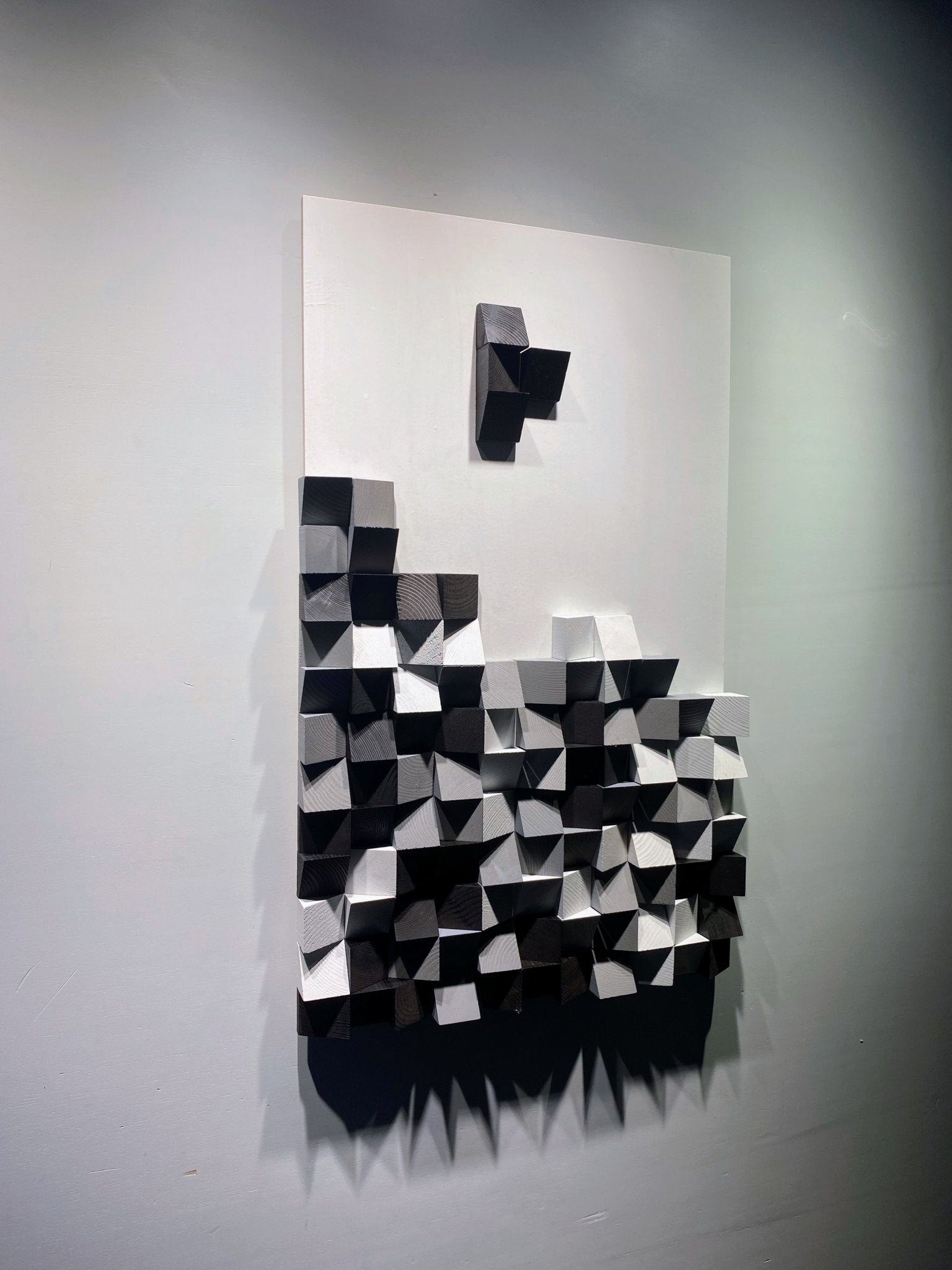 Tetris Wall Art by Woodeometry