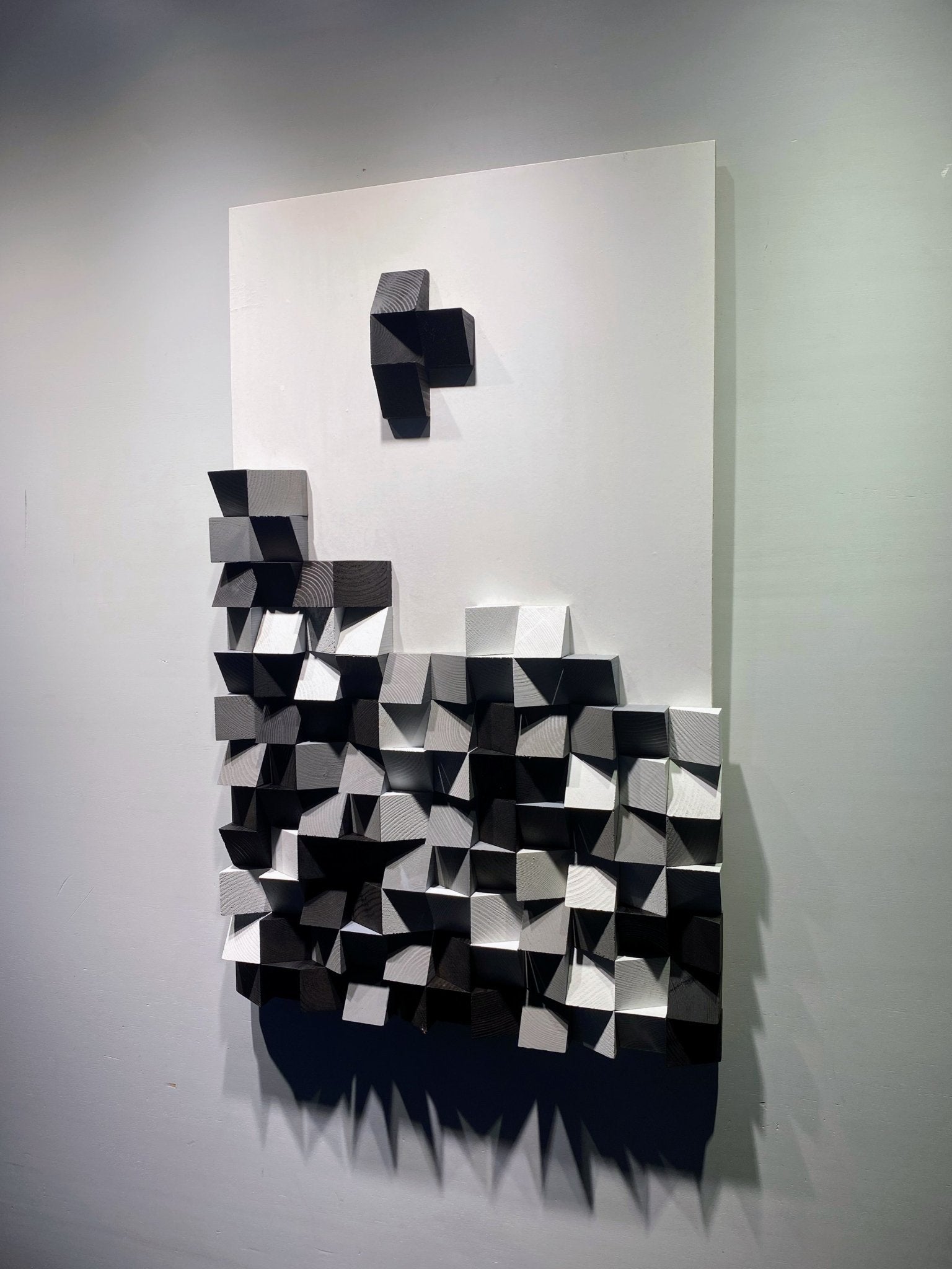 Tetris Wall Art by Woodeometry