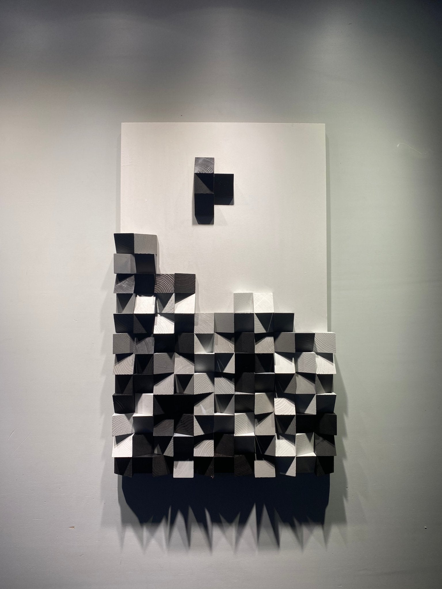 Tetris Wall Art by Woodeometry