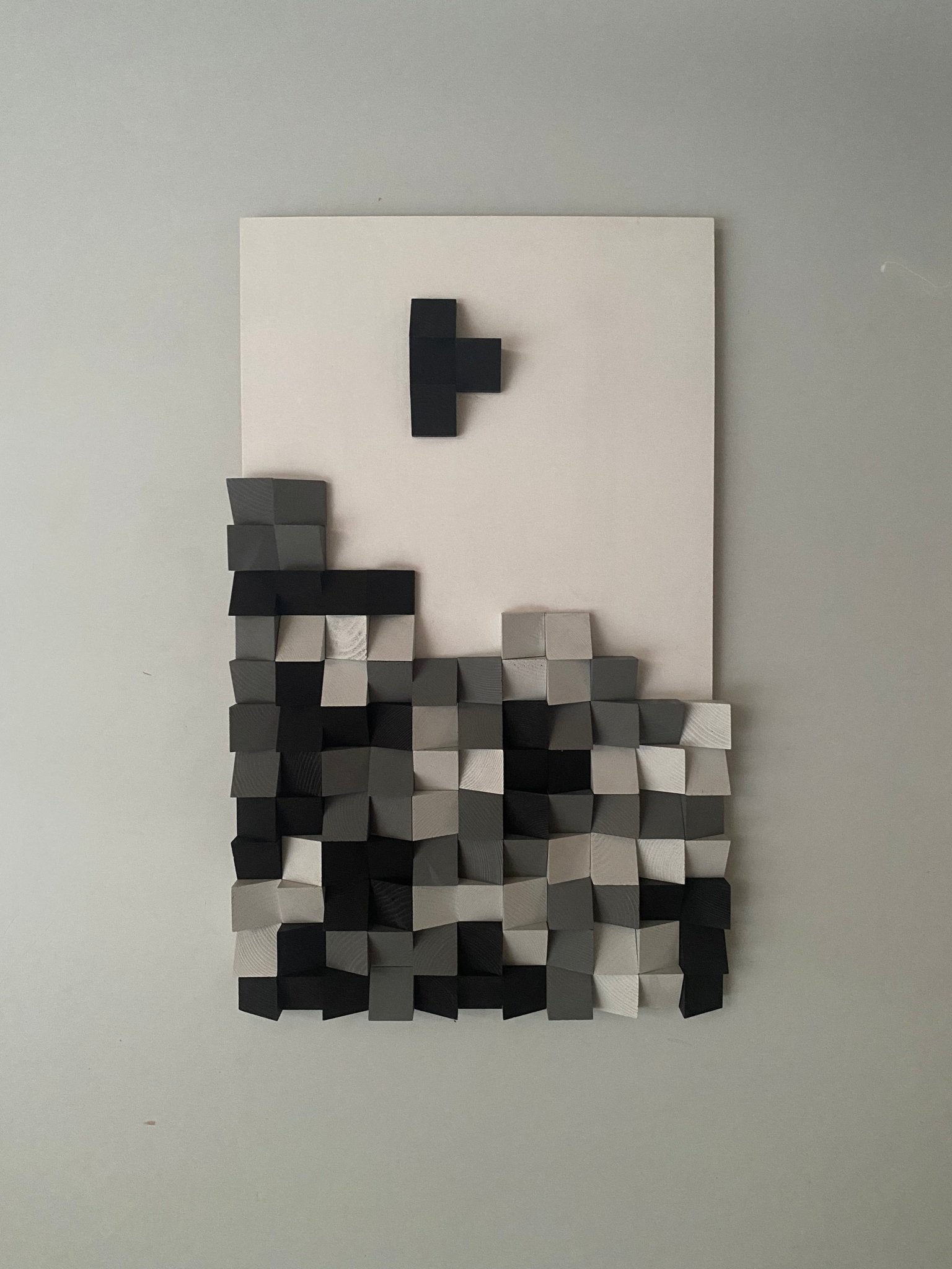 Tetris Wall Art by Woodeometry