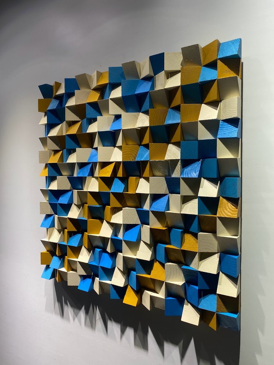 Wood 3d Wall Art by Woodeometry