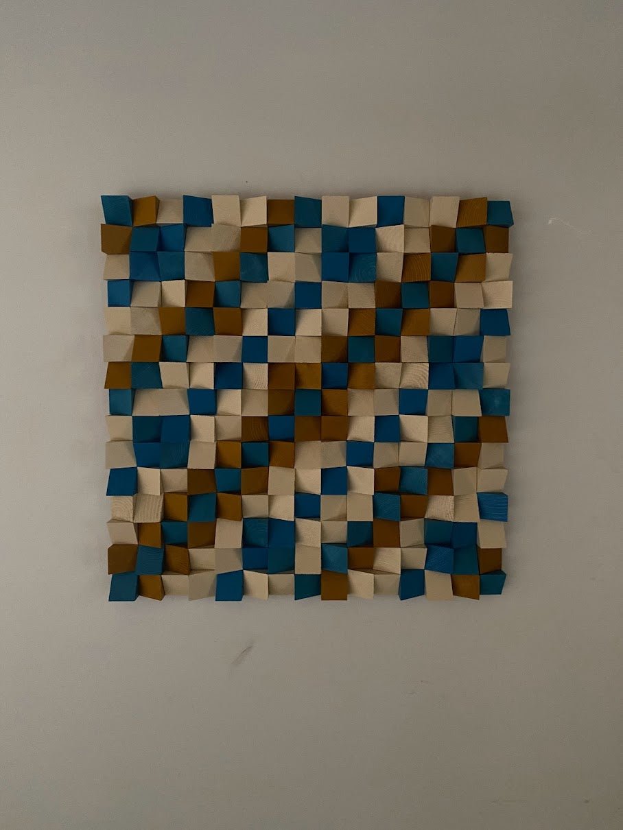 Wood 3d Wall Art by Woodeometry