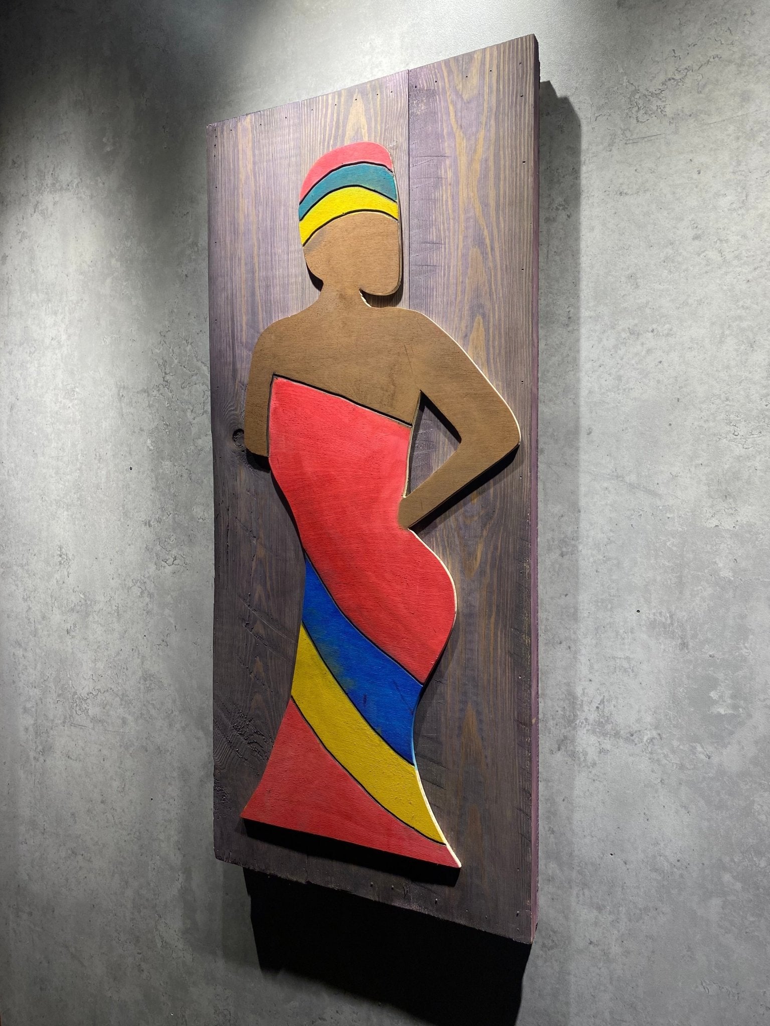 Wood African Wall Art