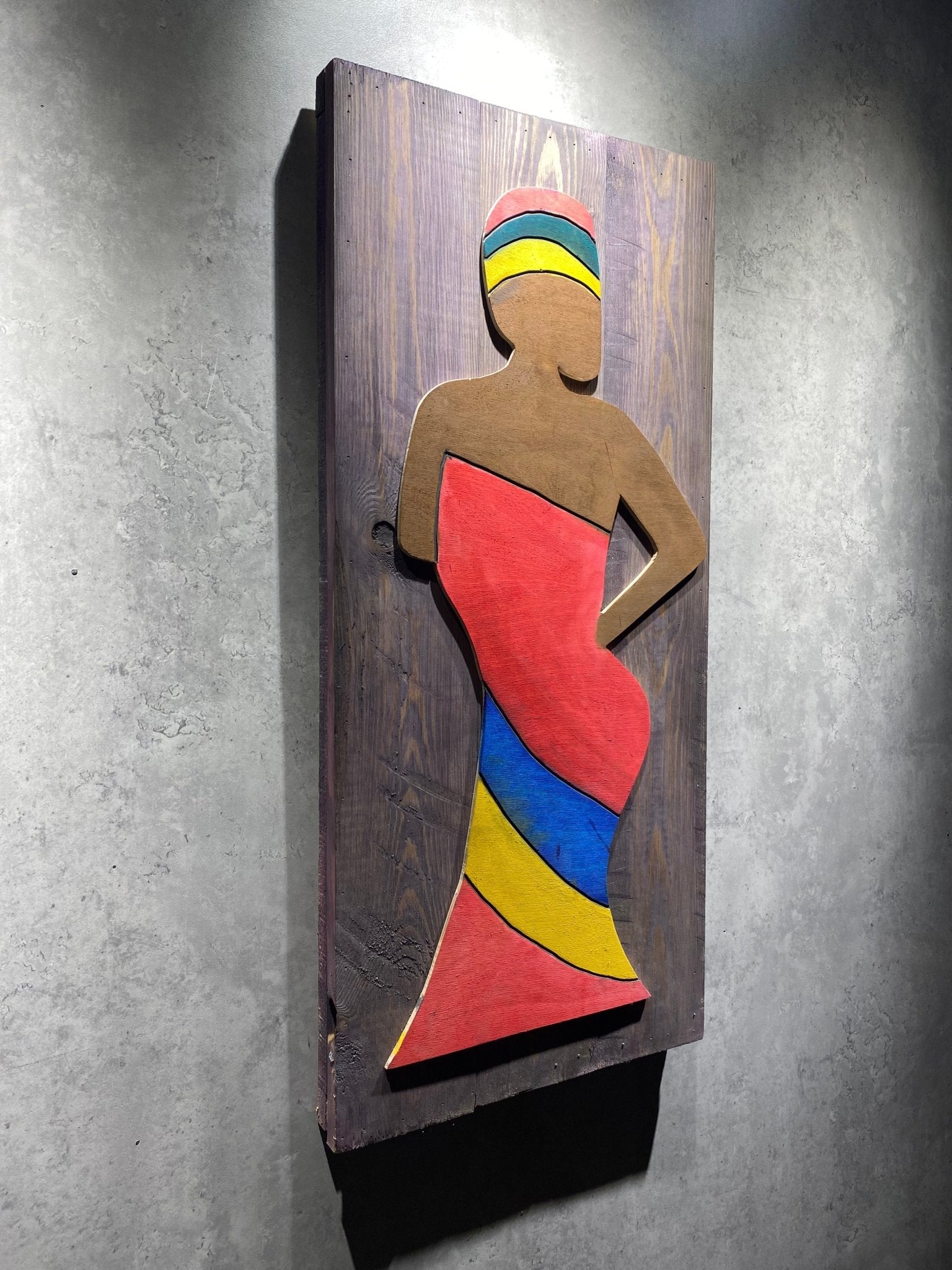 Wood African Wall Art