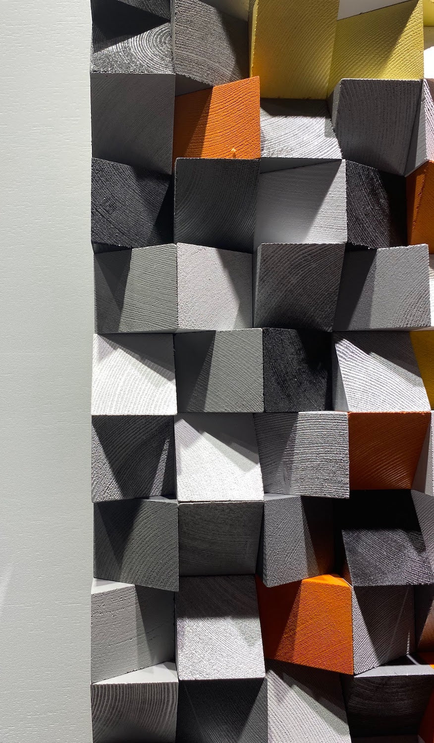 Wood Mosaic Wall Decor by Woodeometry