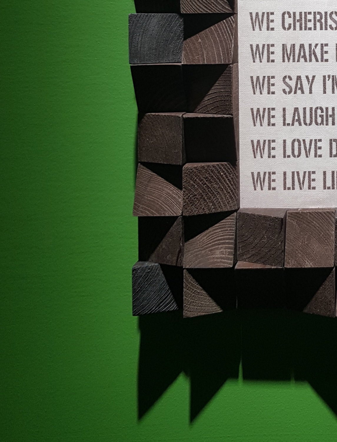 Wood Photo Frame For Wall by Woodeometry