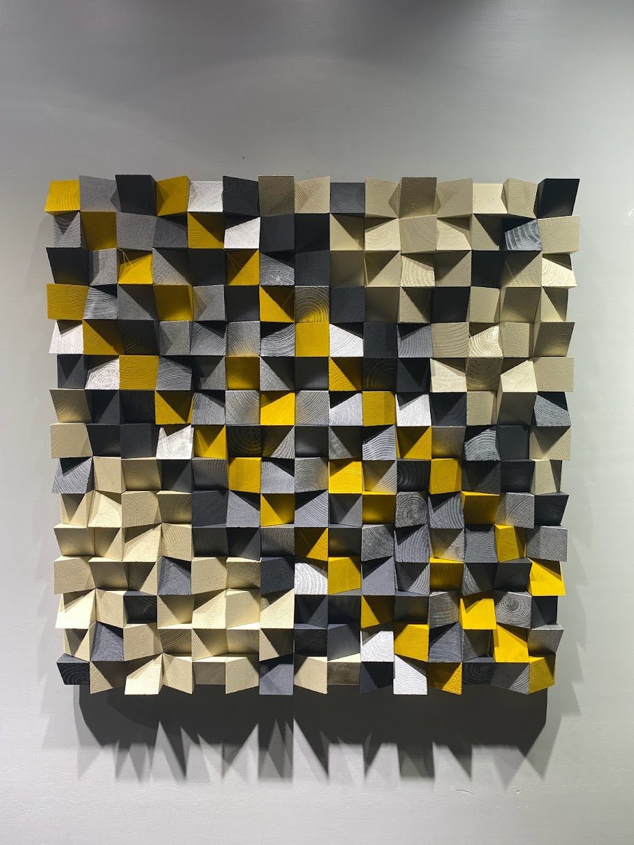 Wooden 3d Wall Art by Woodeometry