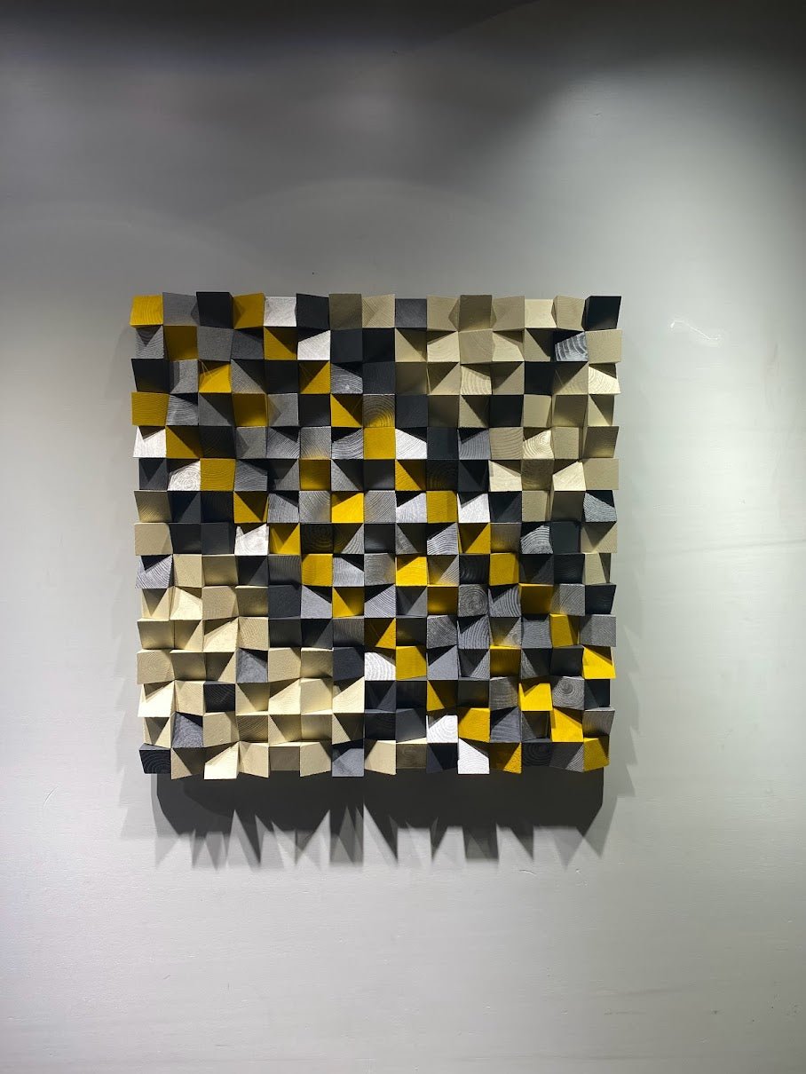 Wooden 3d Wall Art by Woodeometry