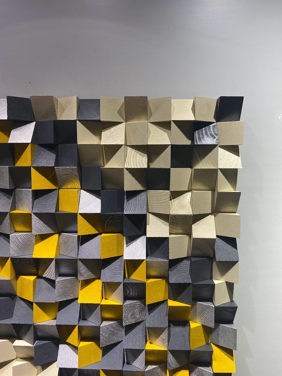 Wooden 3d Wall Art by Woodeometry