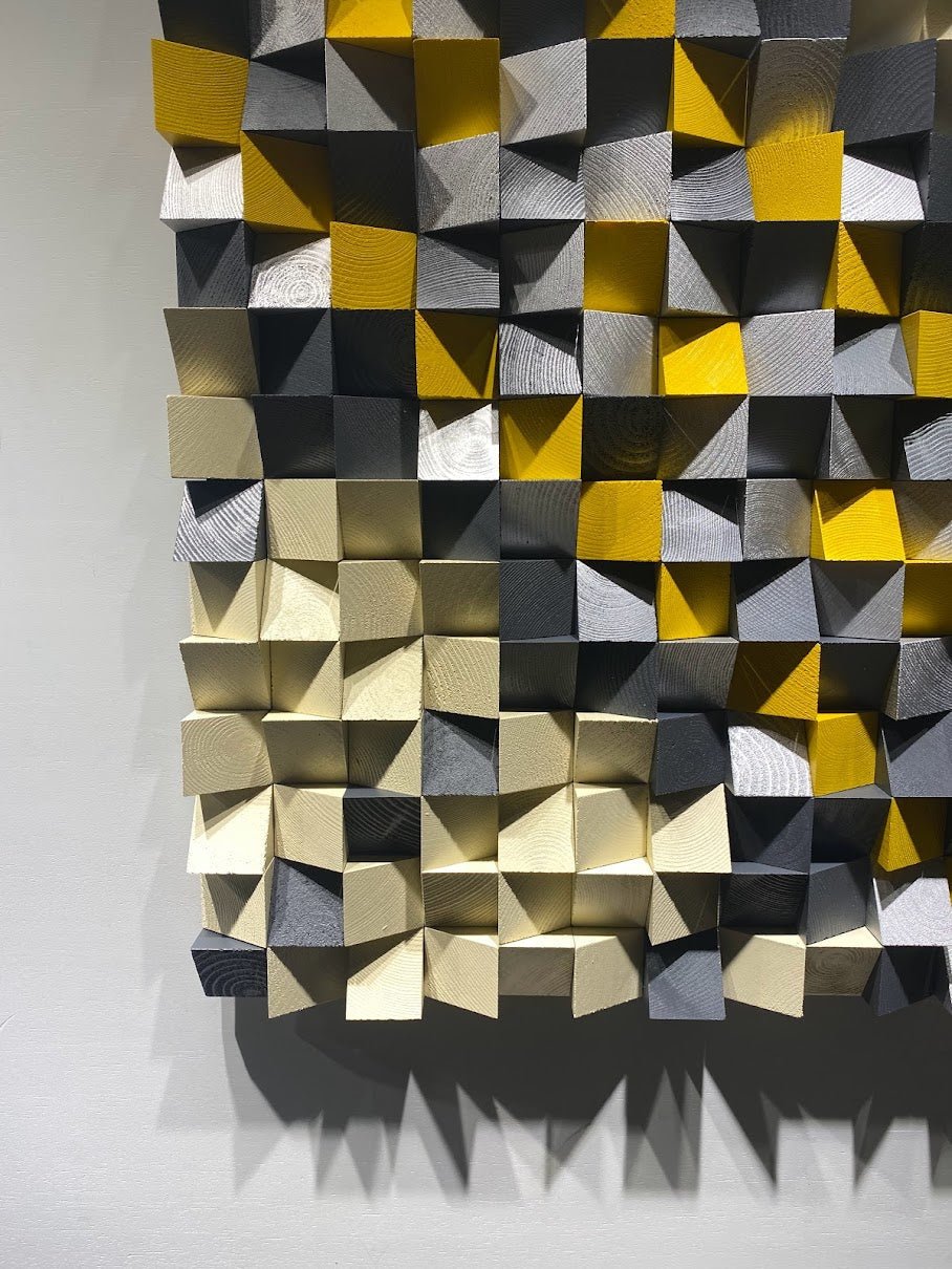 Wooden 3d Wall Art by Woodeometry