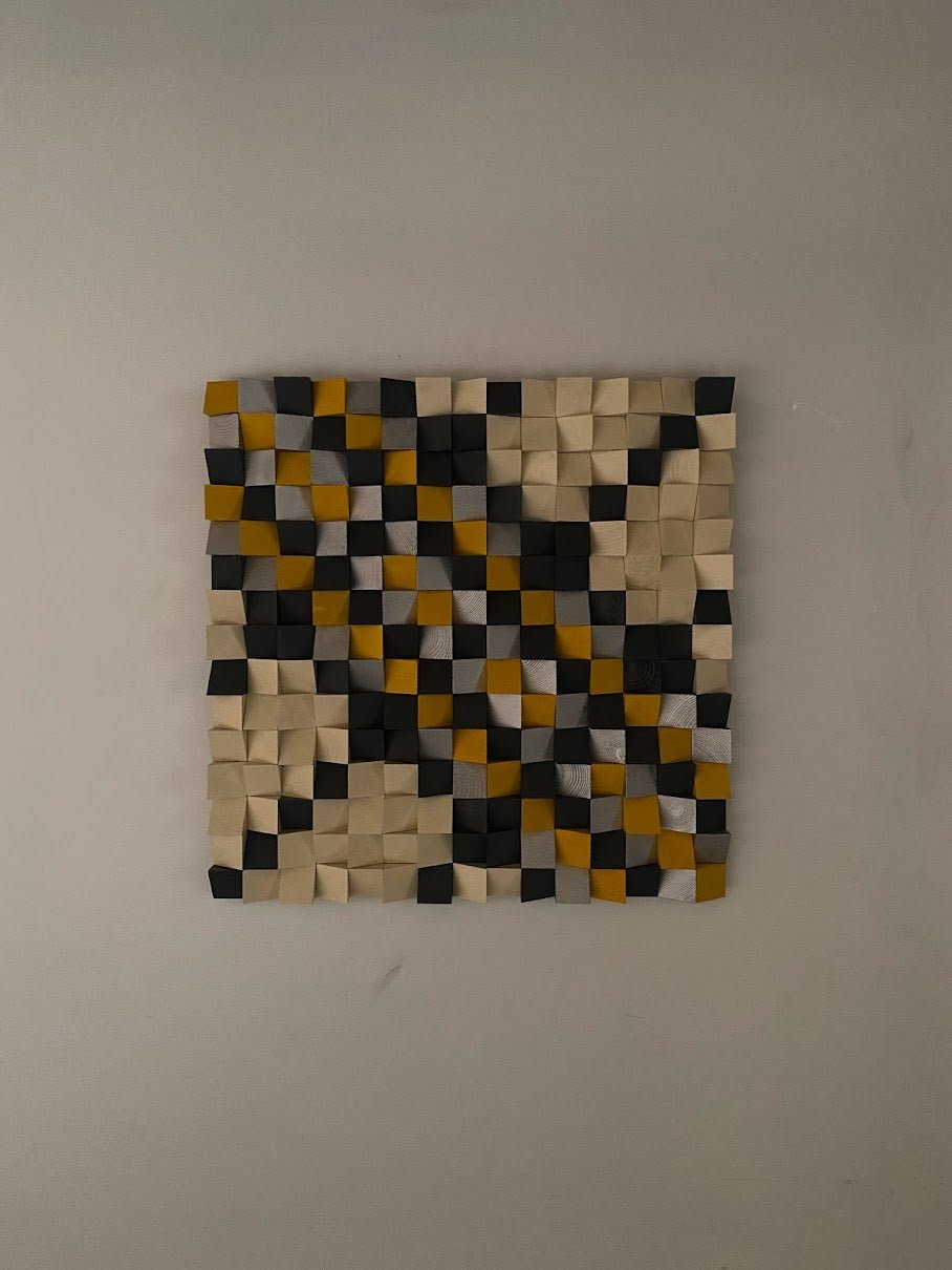 Wooden 3d Wall Art by Woodeometry