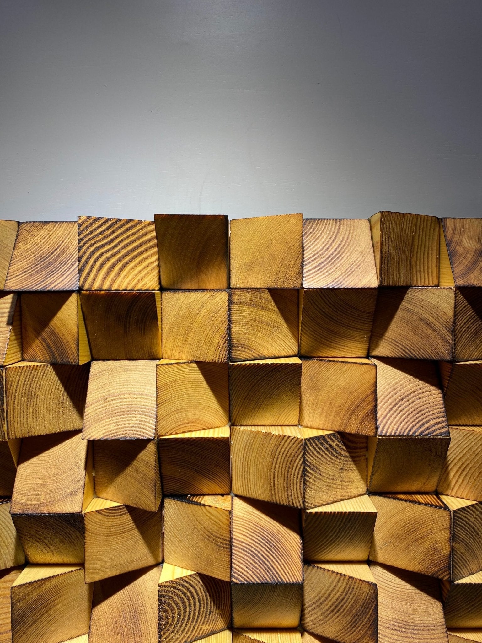 Wooden Acoustic Sound Diffuser by Woodeometry