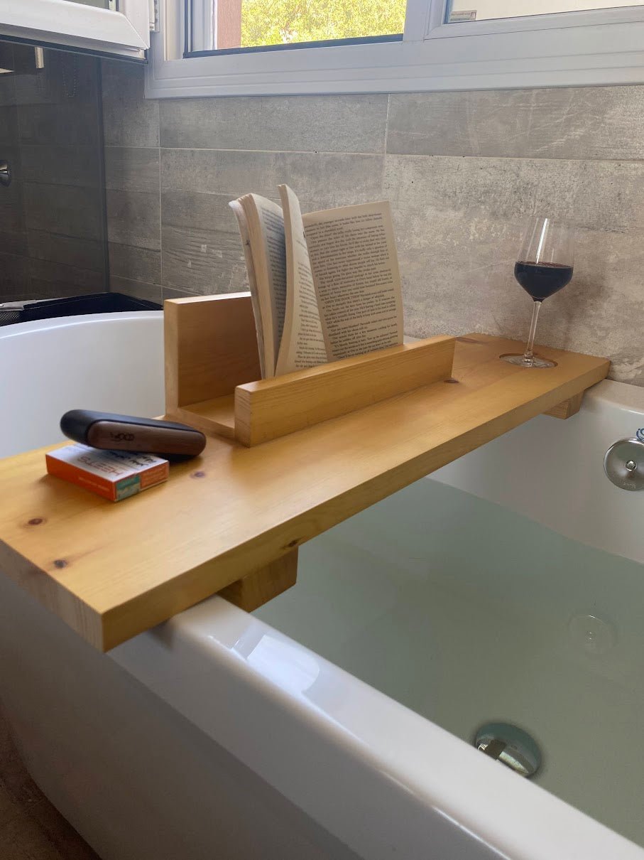 Wooden Bathtub Tray