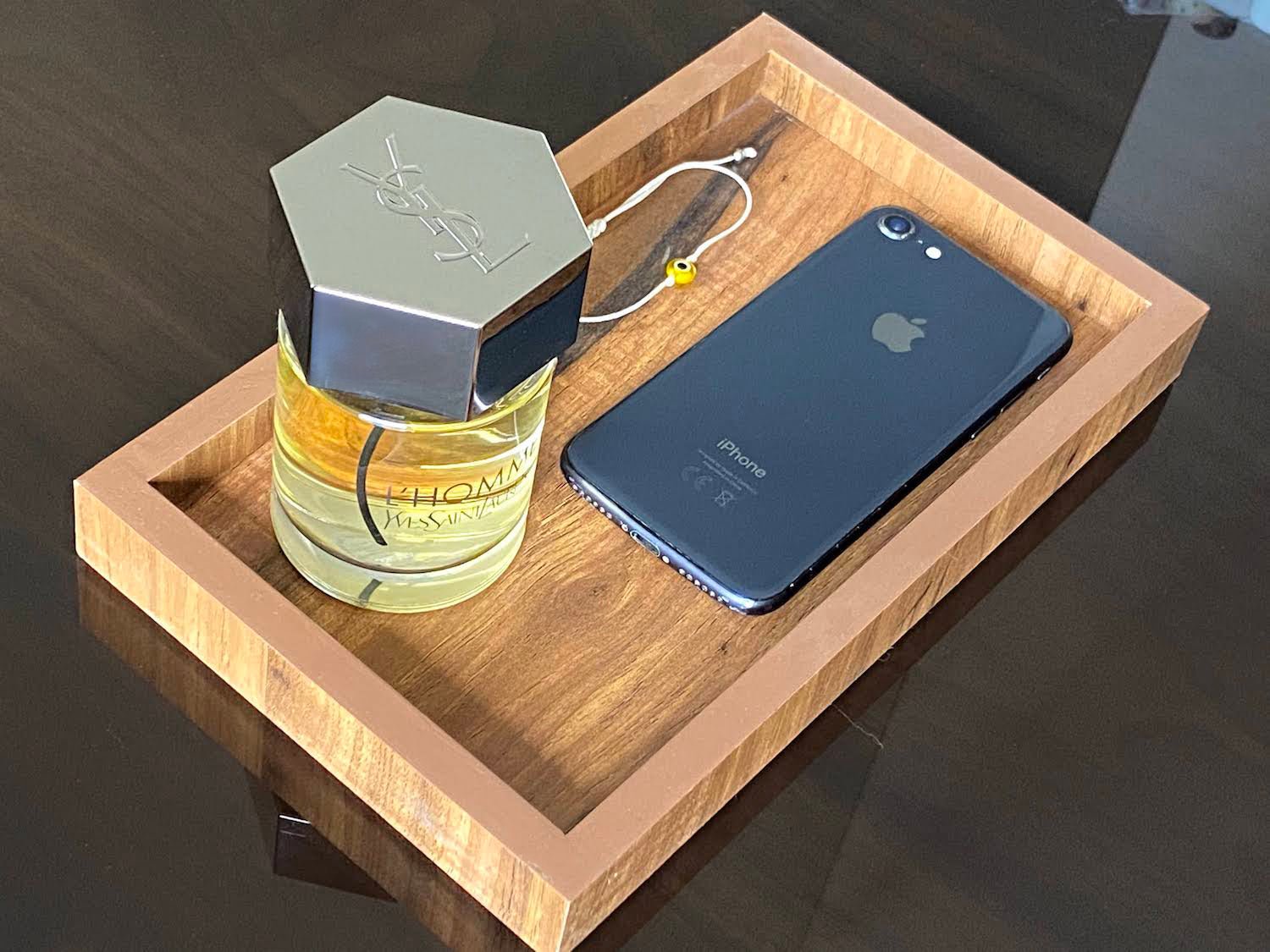 Wooden Rectangular Multi Purpose Tray 15x25 cms