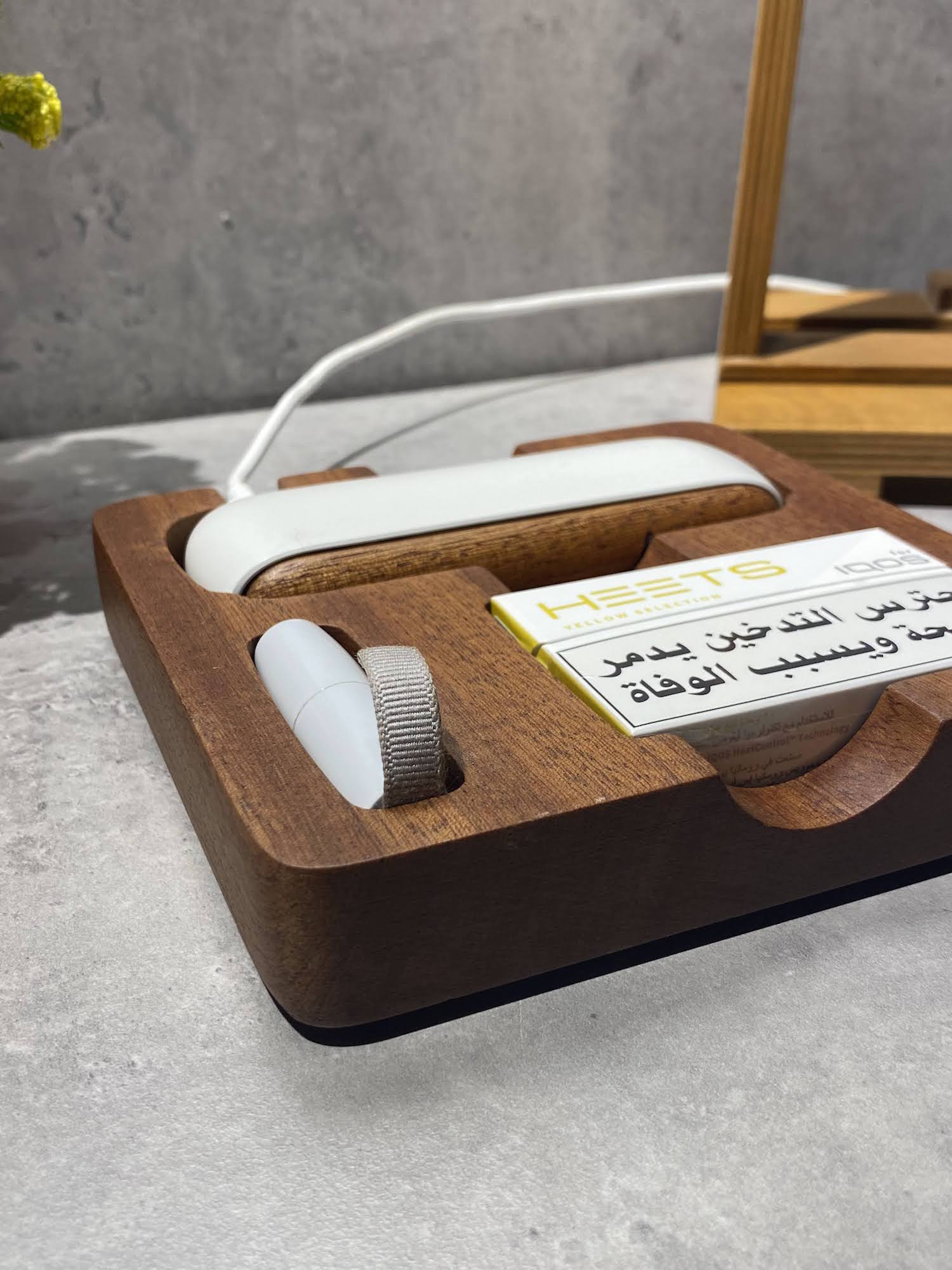 Wooden Stand for iQOS 3 Duo
