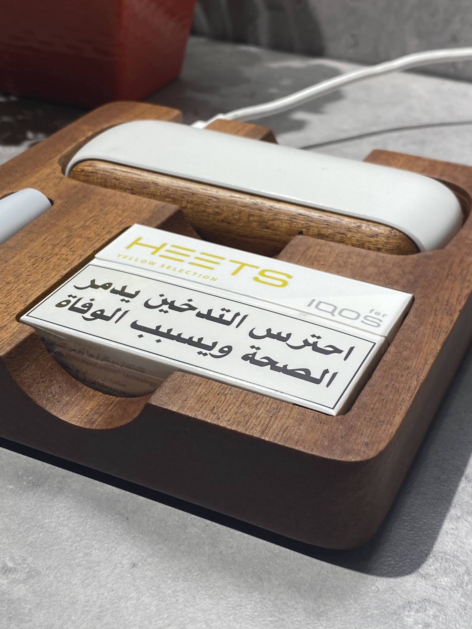 Wooden Stand for iQOS 3 Duo