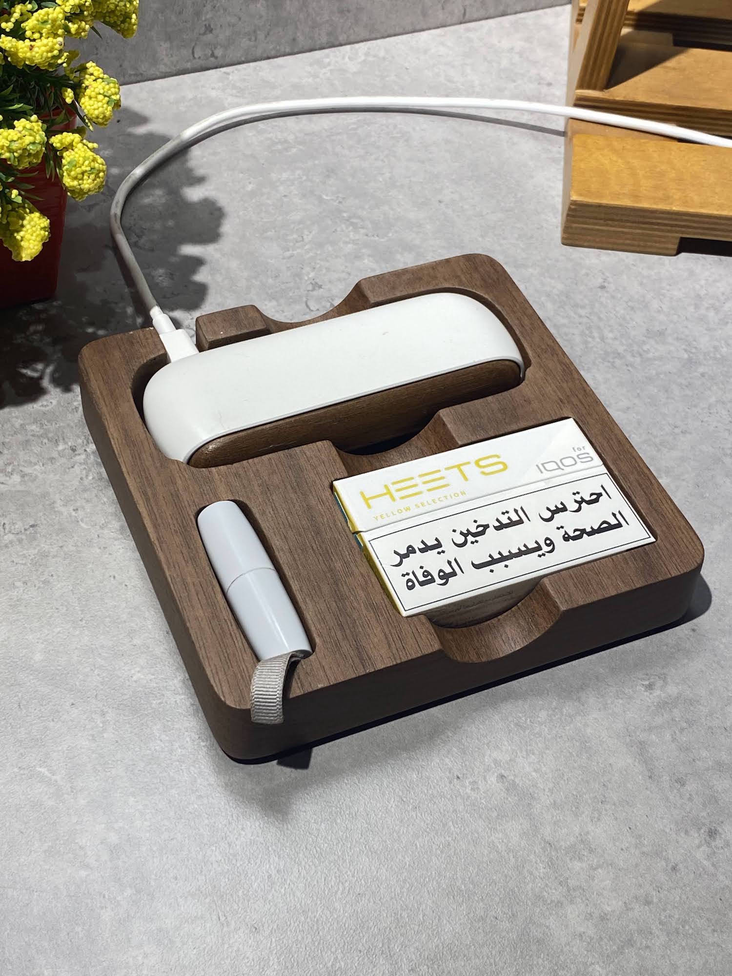 Wooden Stand for iQOS 3 Duo