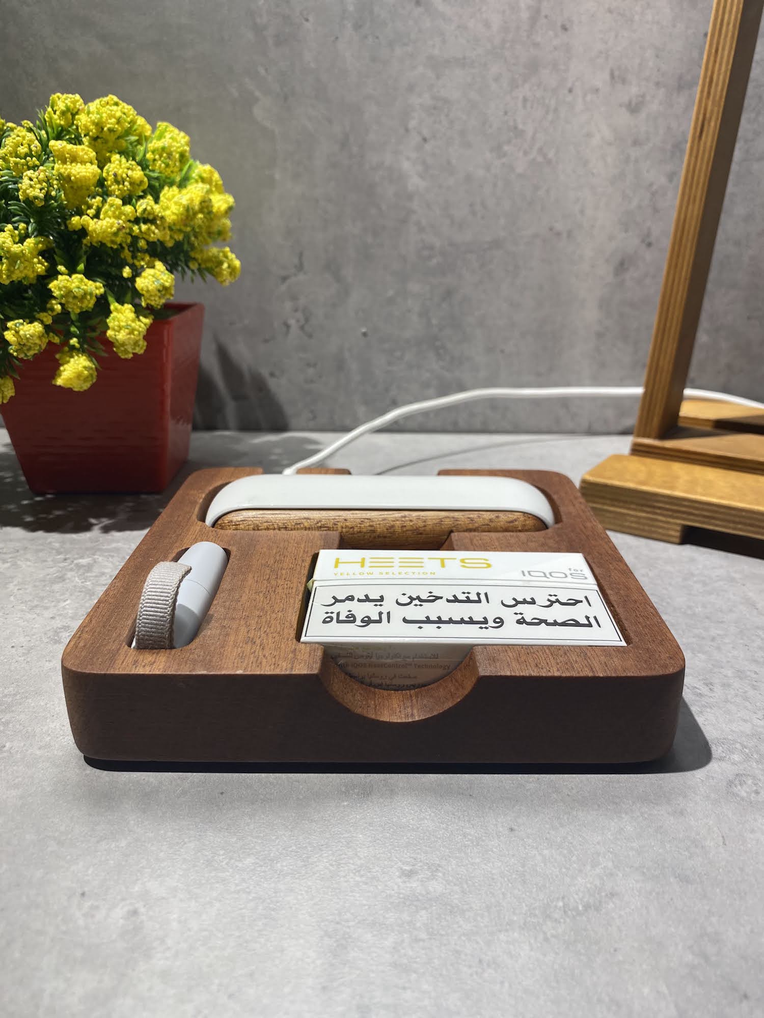 Wooden Stand for iQOS 3 Duo