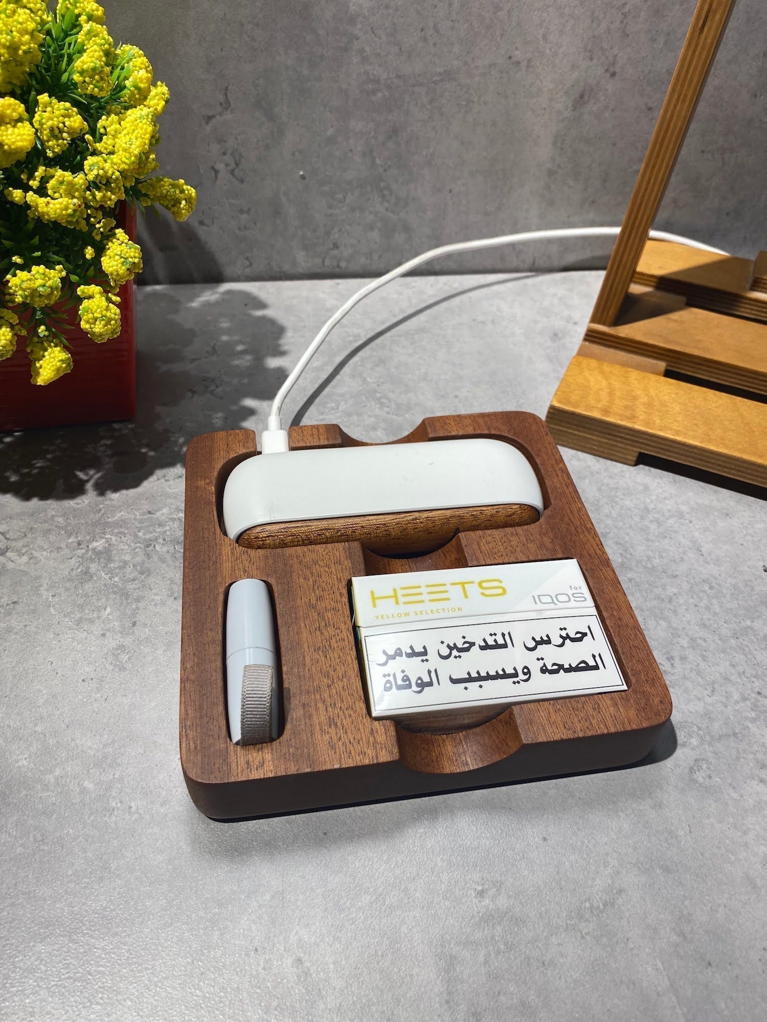 Wooden Stand for iQOS 3 Duo