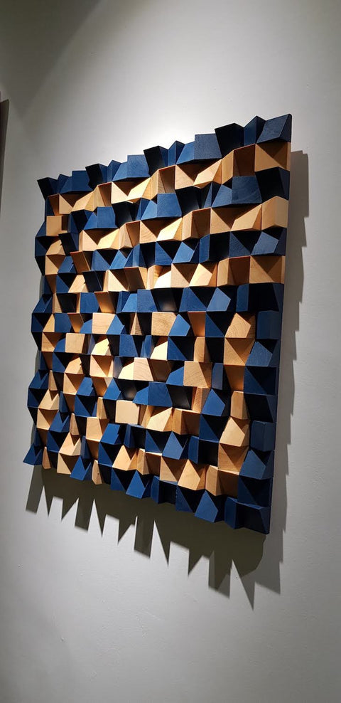 3d Wood Wall Art by Woodeometry