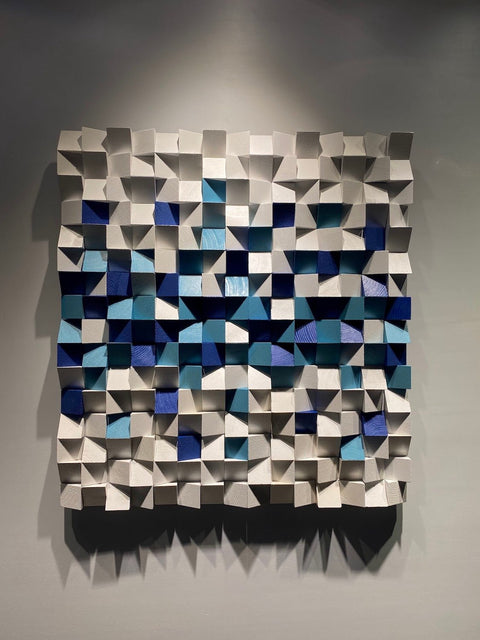 3d Wood Wall Hanging by Woodeometry