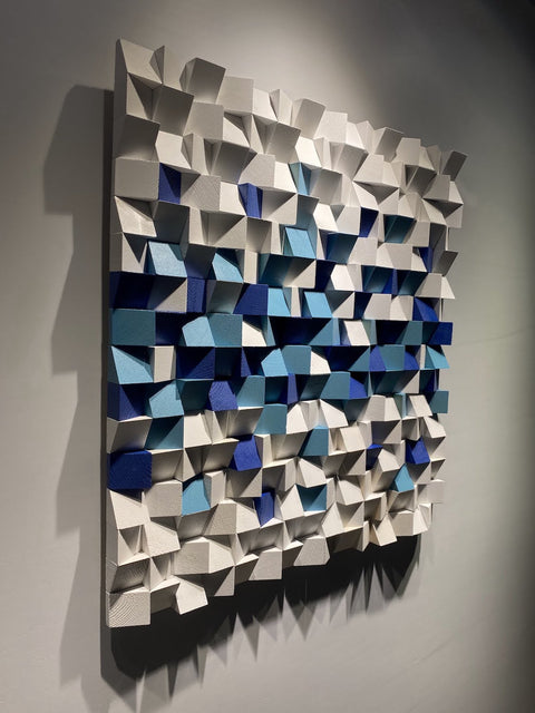 3d Wood Wall Hanging by Woodeometry