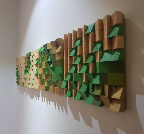 Modern Wood Art by Woodeometry