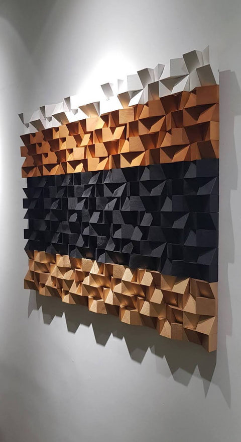 Acoustic Sound diffuser Panel 3d Wood Wall Art, Wooden Wall Decor,00105.jpg