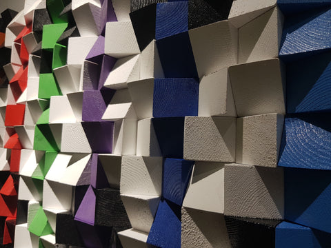 Soundproof Wall Panel by Woodeometry