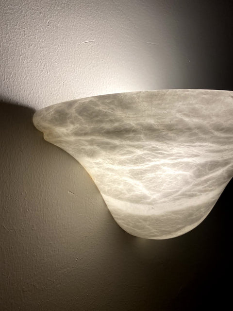 Alabaster Marble Lamp For Wall