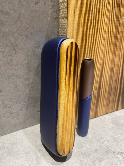 Edged Personalized Wooden Door for iQOS 3 Duo