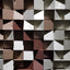 Geometric Wood Wall Decor by Woodeometry