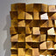 Wooden Acoustic Sound Diffuser by Woodeometry