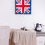 Wood British Flag Wall Art