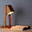 Modern Oak Table Lamp