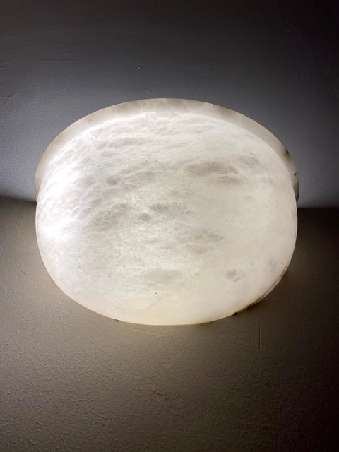 Round-Alabaster-Marble-Lamp
