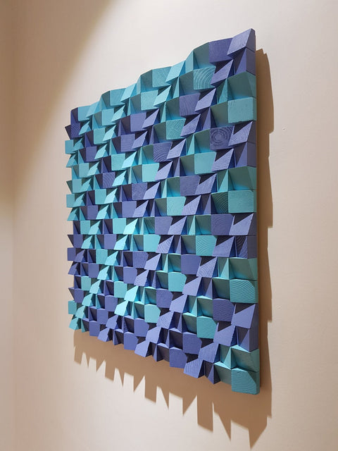 Soundproof Wooden Wall Art by Woodeometry
