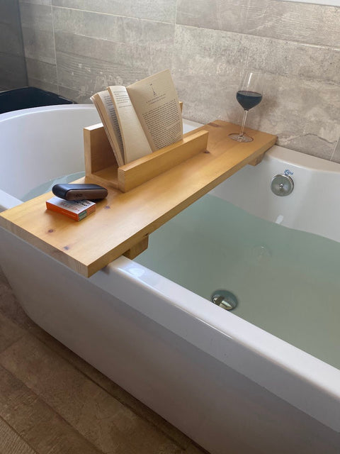 Wooden Bathtub Tray