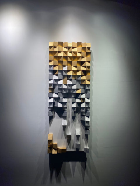 Abstract Wood Wall Art by Woodeometry